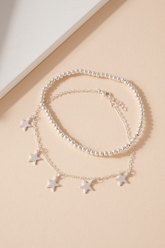Kolly Star Charm Anklet FINAL SALE